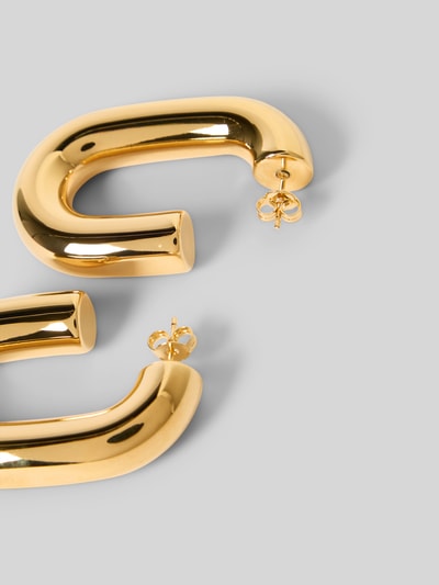 Rabanne Ohrringe mit Steckverschluss Gold 3