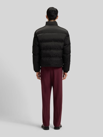 HUGO Regular fit gewatteerd jack met opstaande kraag, model 'BALTO' Zwart - 4