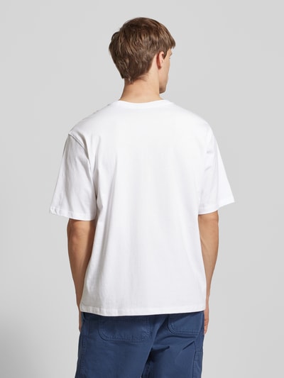 adidas Originals T-shirt met labelstitching Wit - 5