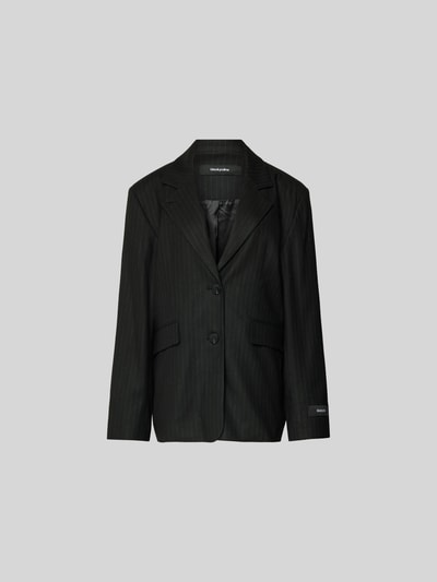 black palms Blazer mit Reverskragen Marine 1