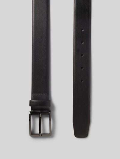 MCNEAL Ledergürtel mit Dornschließe Black 3