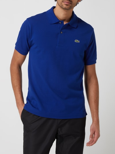 Lacoste Koszulka polo o kroju casual fit z wyhaftowanym logo Królewski niebieski 4