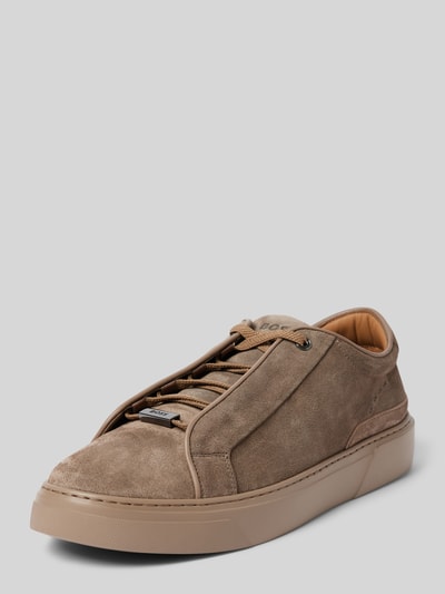 BOSS Sneaker mit Label-Detail Modell 'Gary' Beige 1