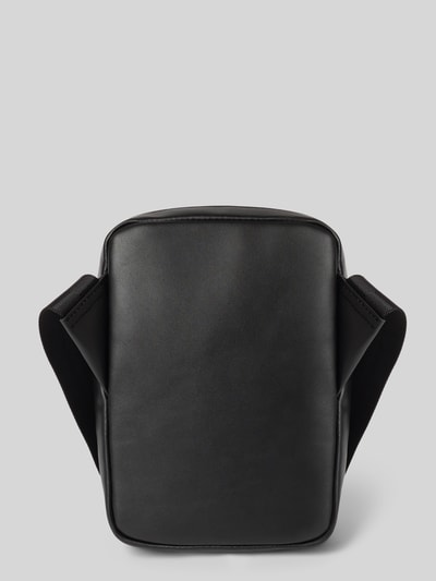 Lacoste Kameratasche mit Rindsleder Black 4