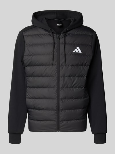 adidas Sportswear Steppjacke mit Kapuze und Logo Black 2