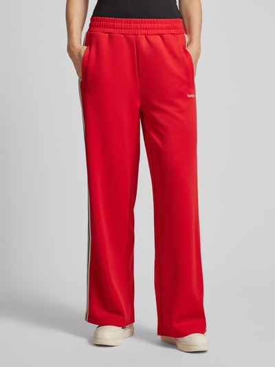 TheJoggConcept Sweatpants met elastische band, model ‘SIMA’ Rood - 4