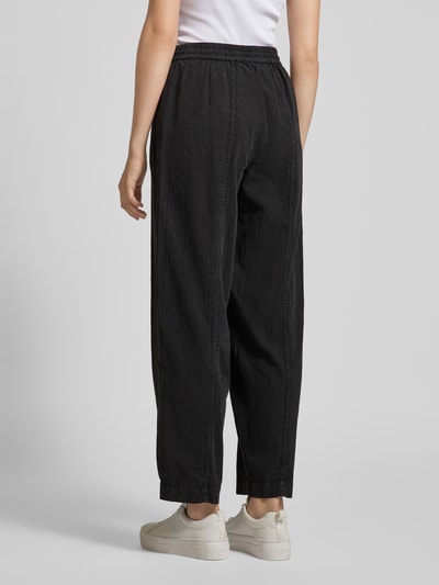 Vero Moda Comfort Fit Weite Hose im Denim-Look Modell 'ANDIE' Black 5