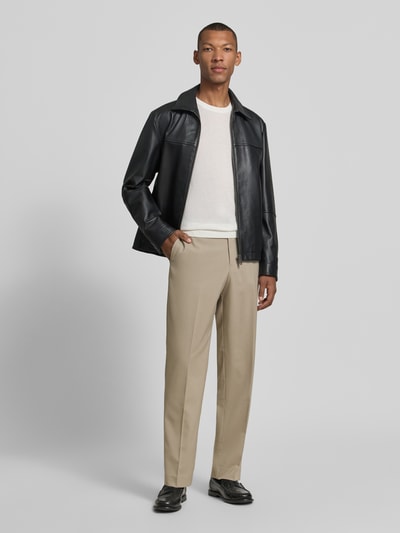 Matinique Straight Fit Hose mit Viskose-Anteil Modell 'Wesley' Beige 1