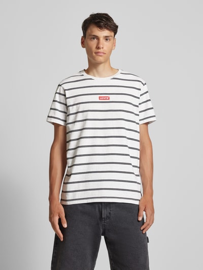 Levi's® T-shirt met labelmotief Offwhite - 4