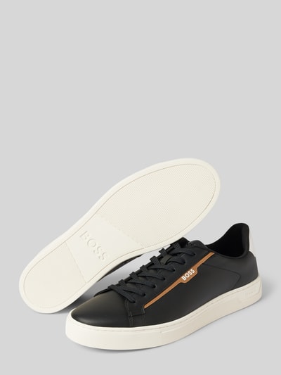 BOSS Sneaker mit Label-Print Modell 'Rhys' Black 4