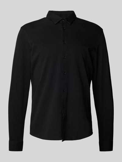 Casual Friday Regular Fit Freizeithemd mit Kentkragen Modell 'Arthur' Black 2