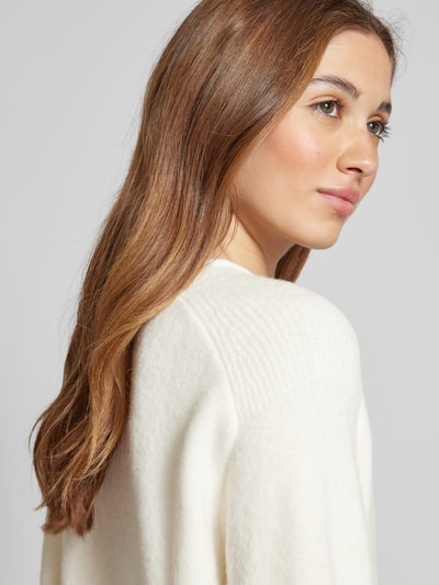 Pepe Jeans Gebreide pullover met ronde hals, model 'IRMA' Offwhite - 3