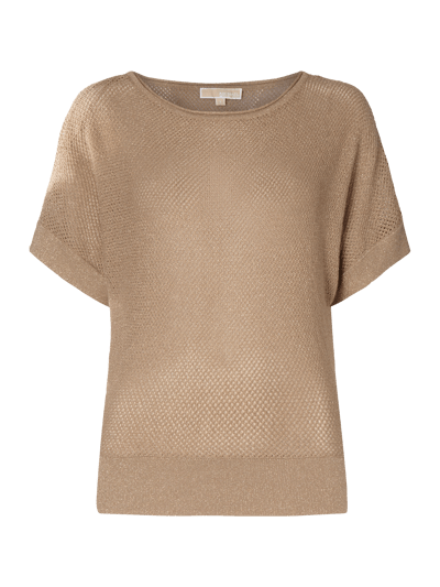 MICHAEL Michael Kors Strickshirt mit Effektgarn Gold 2