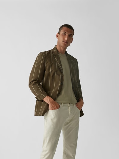 Caruso Hemdjacke mit Reverskragen Grün 4