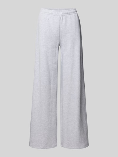 Produktfoto, Wide Fit Sweatpants mit elastische Bund von Gina Tricot, bawełniany mix, krój wide fit, elastyczny pas, relaxed fit, długość nogawki wewnętrznej w rozmiarze S: 76 cm