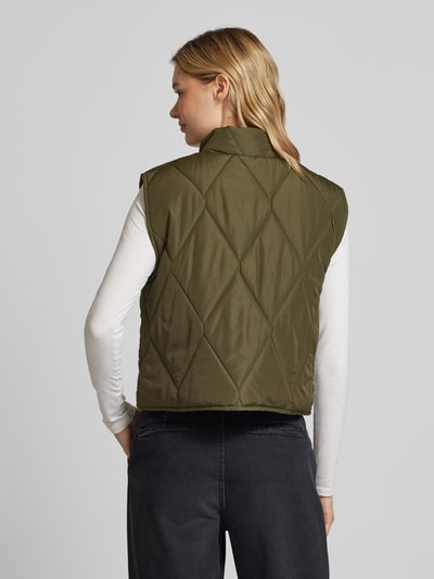 Soyaconcept Steppweste mit Stehkragen Modell 'FENYA' Khaki 2