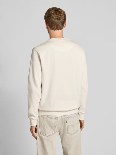Pepe Jeans Regular Fit Sweatshirt aus Baumwollmix Modell 'MACBETH' Offwhite 5