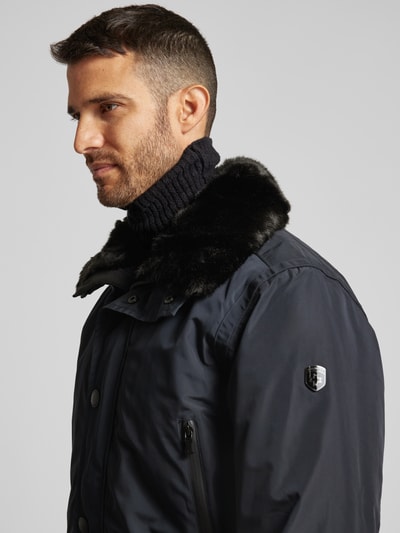 Wellensteyn Jacke mit Kapuze Modell 'HALIFAX' Marine 3