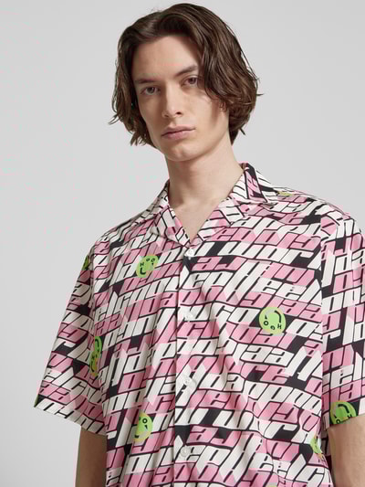 Hugo Blue Regular Fit Freizeithemd mit Brustpattentaschen Modell 'Eligino' Pink 3