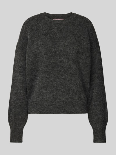 Scotch & Soda Gebreide pullover met ronde hals Donkergrijs - 2