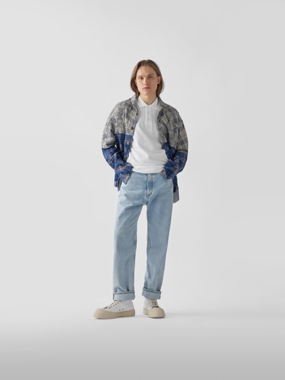 Kenzo Poloshirt mit Logo-Motiv Weiß 1