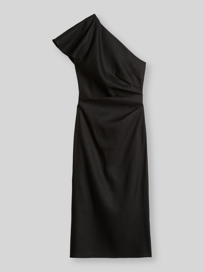 Marc O'Polo Figurumspielendes Freizeitkleid aus Leinen-Mix Black 2