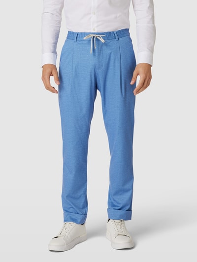 MCNEAL Pantalon met structuurmotief Blauw - 4