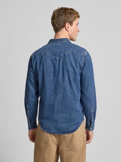 Levi's® Regular Fit Jeanshemd aus reiner Baumwolle Modell 'BARSTOW WESTERN' Jeansblau 5