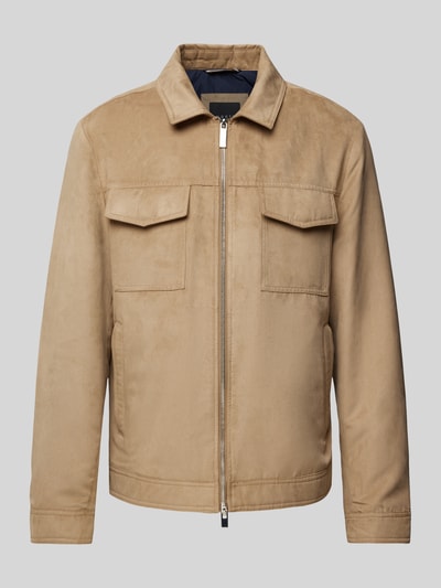 bugatti Jacke mit Kentkragen Camel 2