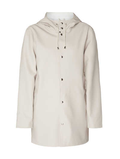 STUTTERHEIM Regenmantel mit Kapuze - wasserabweisend Sand 2