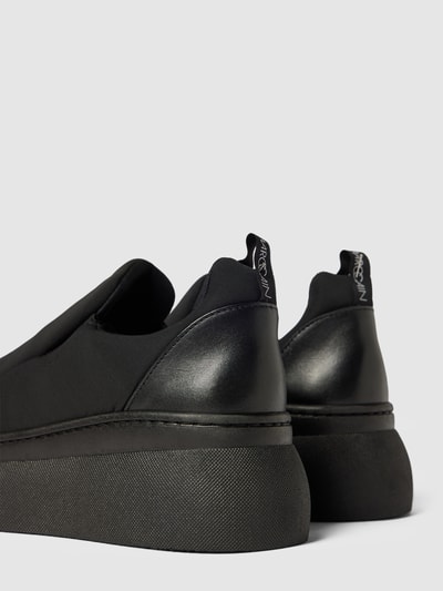 Marc Cain Bags & Shoes Slip-On-Sneaker mit Motiv-Stitching Black 3