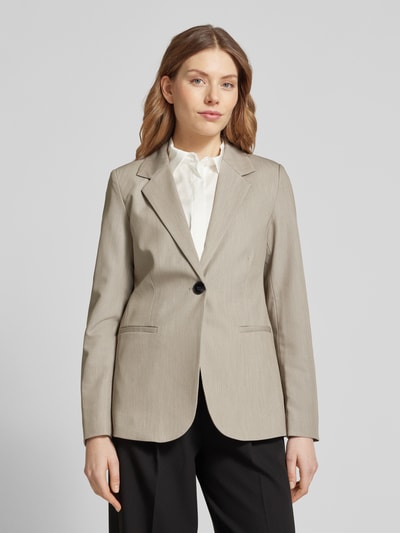 Kaffe Blazer mit Leistentaschen Modell 'SAKURA' Taupe 4