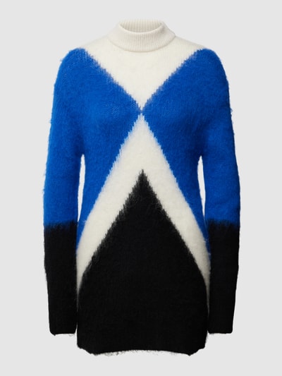 Tommy Hilfiger Strickpullover in Two-Tone-Machart Modell 'EXPLODED ARGYLE' Royal 2