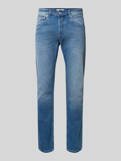 Replay Tapered Fit Jeans im Used-Look Modell 'GROVER' Jeansblau 2