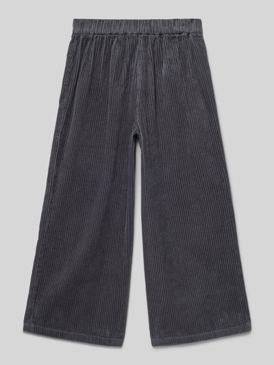 Mango Cordhose mit Knöpfen Modell 'linita' Graphit 3