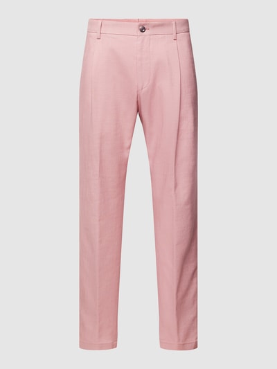 Strellson Stoffhose mit Bügelfalten Pink 2