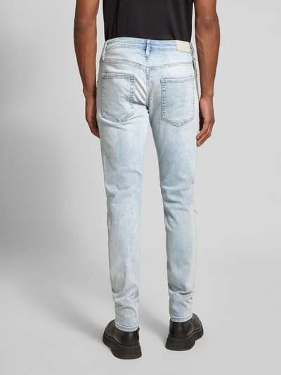 Antony Morato Jeansy o kroju tapered fit z efektem znoszenia Jeansowy niebieski 5