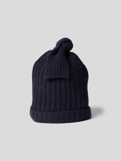 The Holy goat Beanie aus Kaschmir Marineblau 5