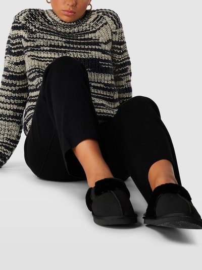 CK Calvin Klein Hausschuhe mit Kunstfell Modell 'HOME CLOG' Schwarz 1