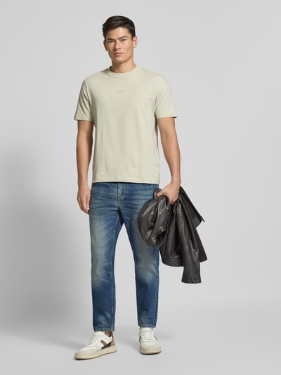 BOSS Orange Regular Fit Jeans aus Baumwoll-Mix Jeansblau 1