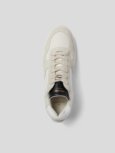 Copenhagen Sneaker mit Kontrastbesatz Beige 5