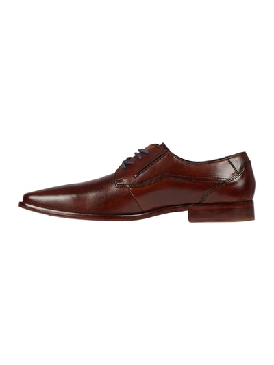 BUGATTI MAN Schnürschuhe aus Leder Modell 'Arturo' Cognac 3