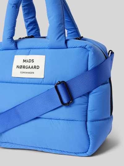 MADS NØRGAARD Handtas met labeldetail Bleu - 3