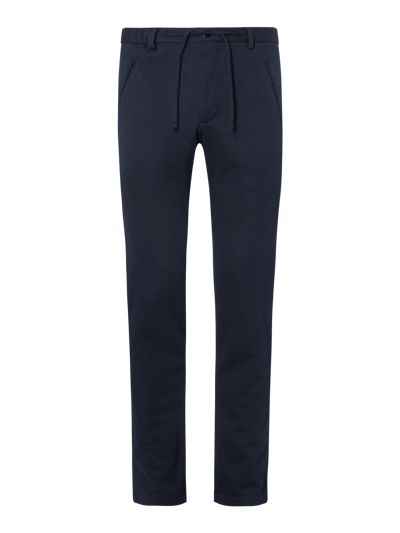 MCNEAL Slim Fit Anzughose aus Jersey Blau 1