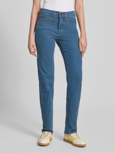 Levi's® 300 Straight Fit Jeans aus Baumwoll-Mix Modell '314' Blau 4