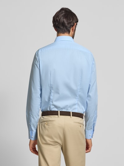 Tommy Hilfiger Tailored Slim fit zakelijk overhemd van puur katoen Bleu - 5