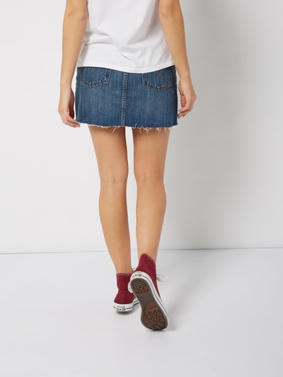 Levi's® DECONSTRUCTED SKIRT Beetlebum Jeansblau 5