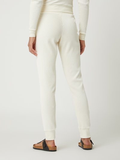 Skiny Lounge-Hose aus Nicki Offwhite 5