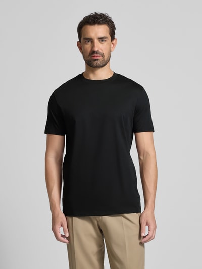 ARMANI EXCHANGE T-shirt z okrągłym dekoltem Czarny 4