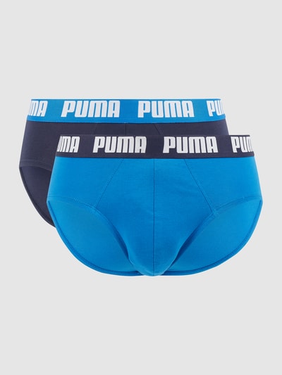 Puma Slip met stretch in set van 2 stuks Koningsblauw - 1